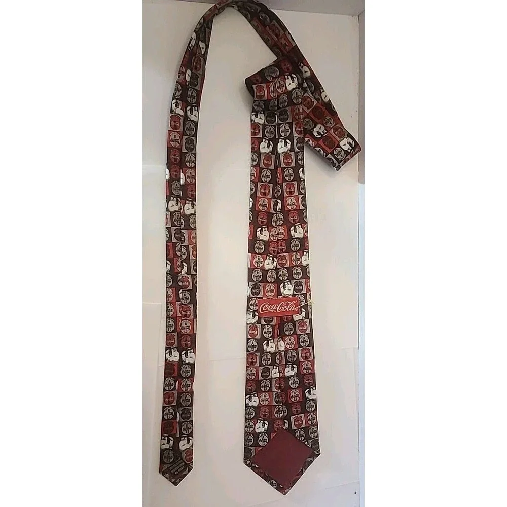Vintage  Coca-Cola Men’s Neck Tie Polar Bears Coke 57